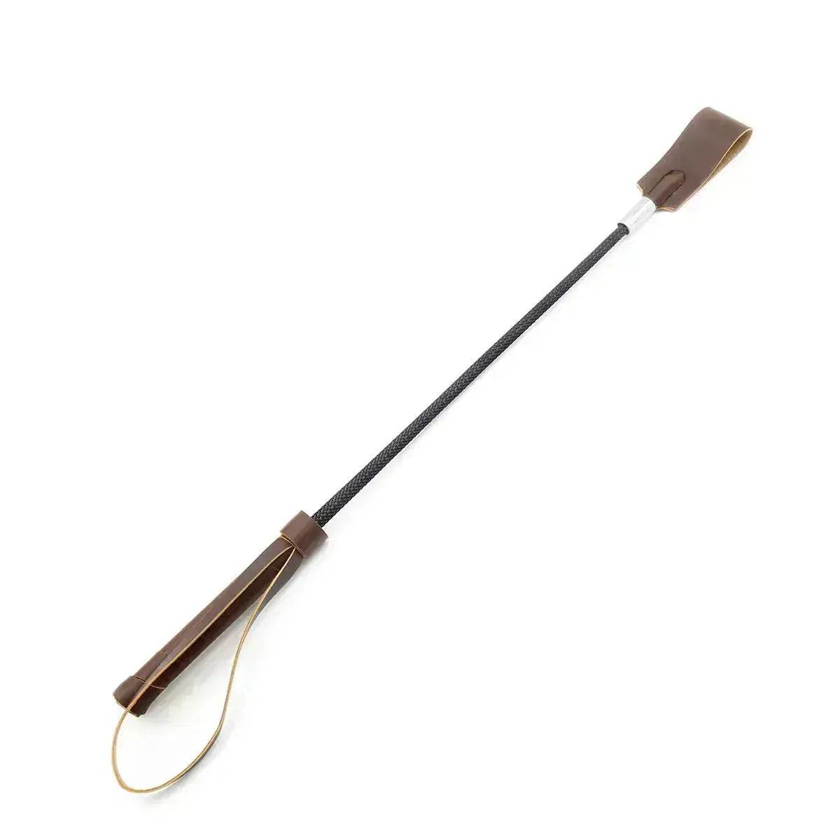 BDSM PU Leather Whip BDSM Spanking Paddles Horse Whip Slave Bondage Restraints Toy - Velora
