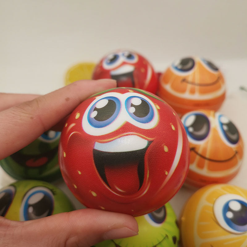 Children's Toy Foam Sponge Ball Solid Bouncy Ball - Velora