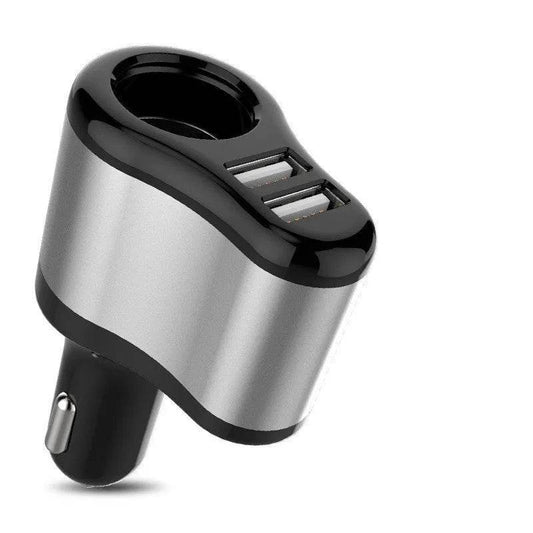 Car Charger Dual Usb Fast Charge Transfer Interface Universal Smart Phone Car Charger - Velora