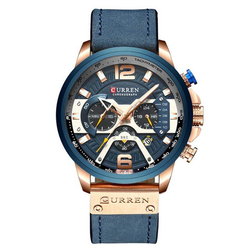 Casual Sport Watch Blue Watch For Men - Velora