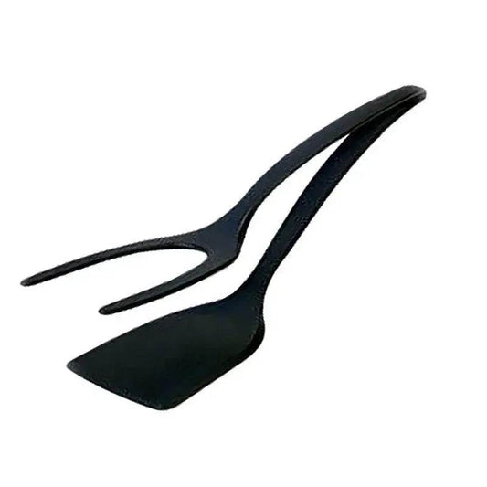 2 in 1 Silicone Omelette Pancake Spatulas and tong - Velora