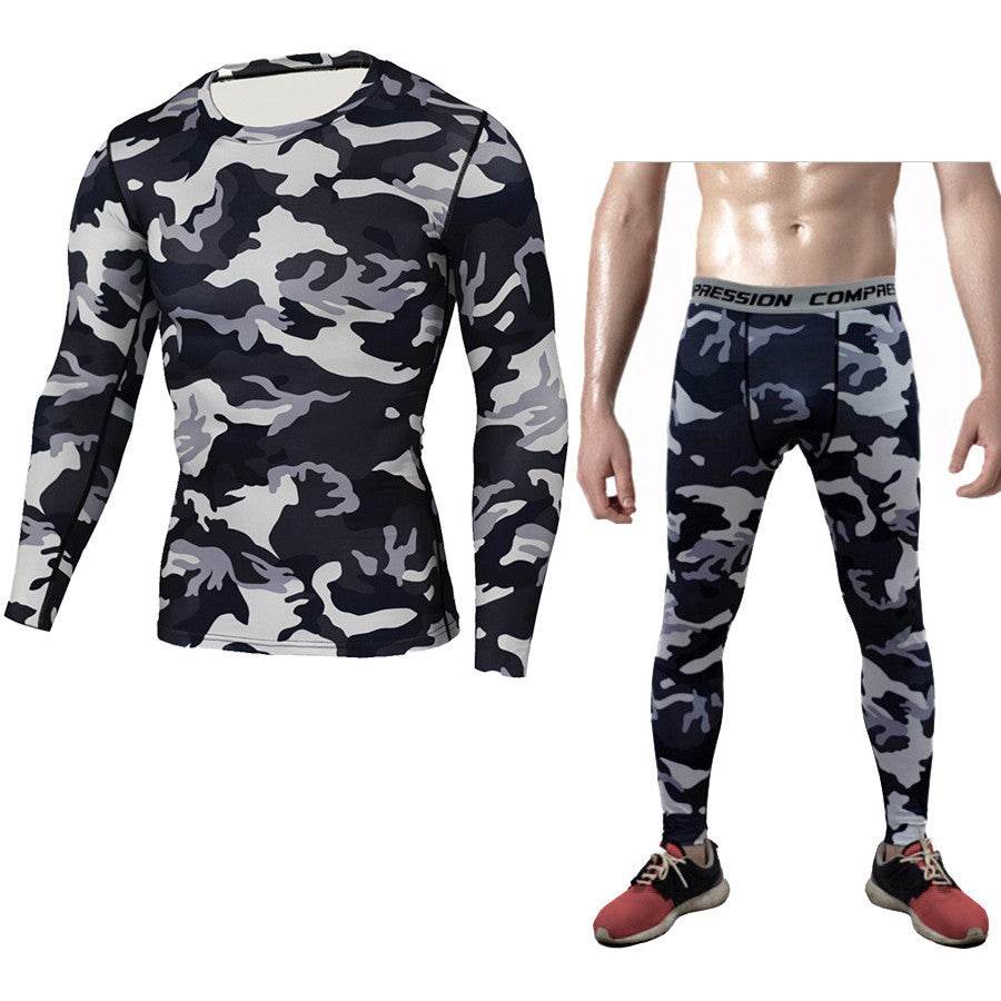 2pcs Camouflage Sport Fitness Workout Gym Outfit set - Velora