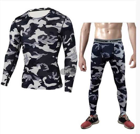 2pcs Camouflage Sport Fitness Workout Gym Outfit set - Velora