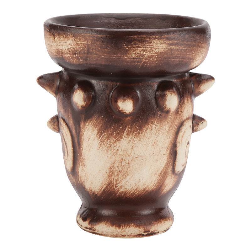 Hookah Accessories Ceramic Pot Single Hole Hookah Ceramic Smoke Bowl - Velora
