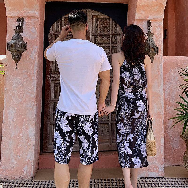 Couples Swimwear Women Bikini Sets Cover Up Mans - Velora