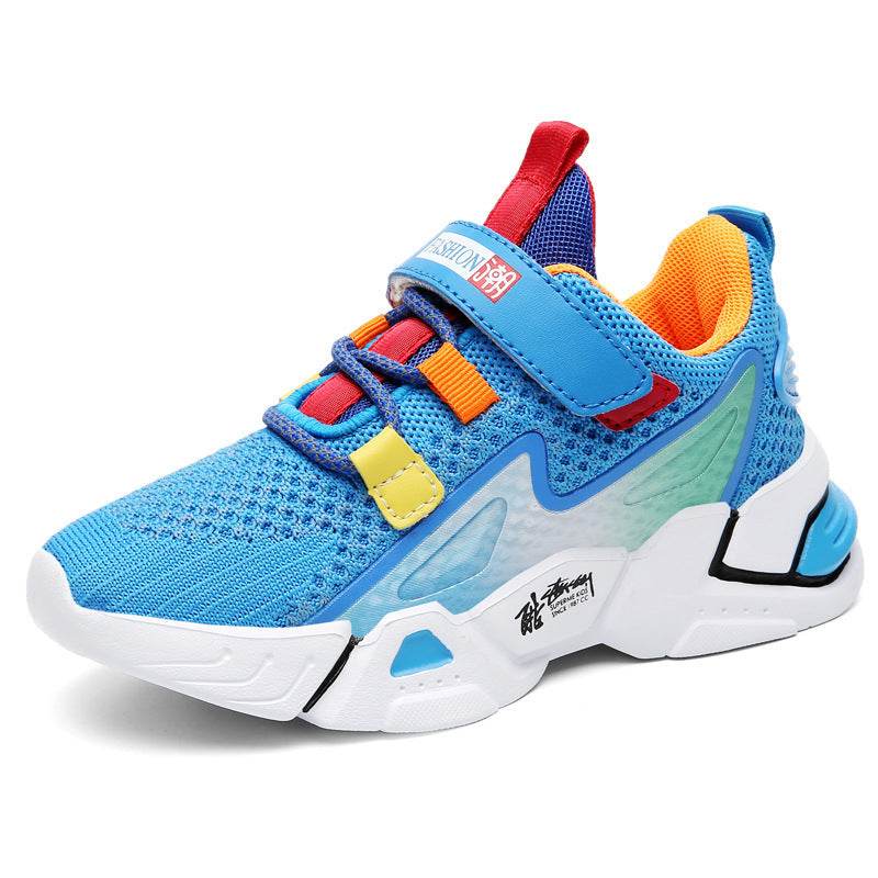 Children's Flying Knit Sneakers, Boys' Casual Sneakers - Velora