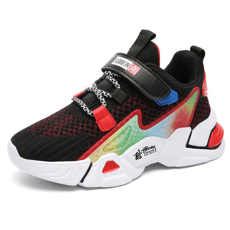 Children's Flying Knit Sneakers, Boys' Casual Sneakers - Velora