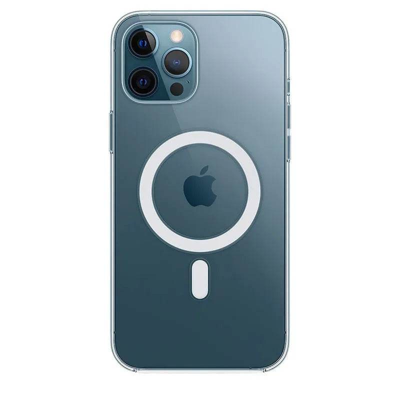 12 Magnetic Phone Case Anti-drop Transparent Protective Cover - Velora