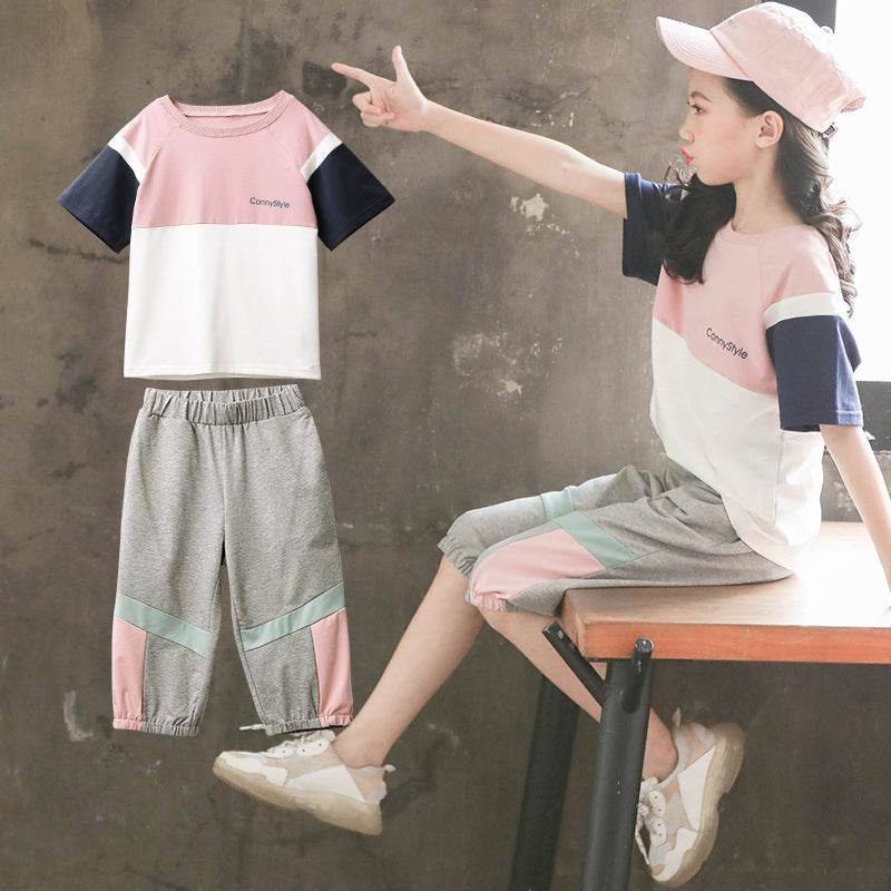 New Children's Clothing Net Red Girls Pants, Large Children's Clothing Fashionable Trend - Velora