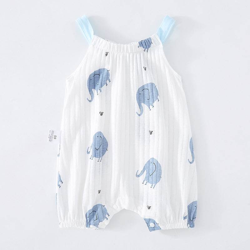 Baby Sling Bag Fart Clothing Baby Sleeveless One-piece - Velora