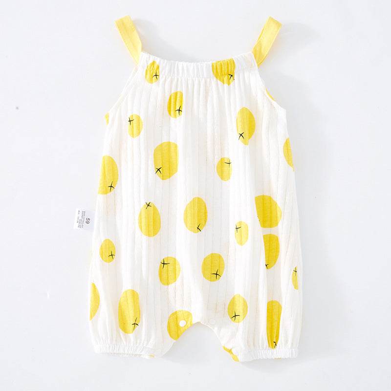 Baby Sling Bag Fart Clothing Baby Sleeveless One-piece - Velora