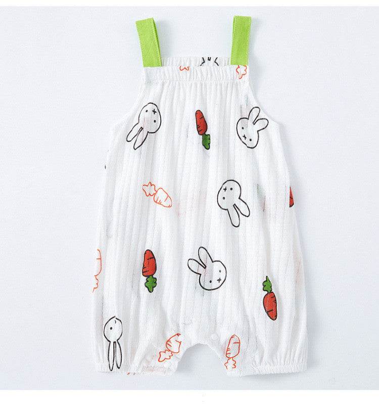 Baby Sling Bag Fart Clothing Baby Sleeveless One-piece - Velora