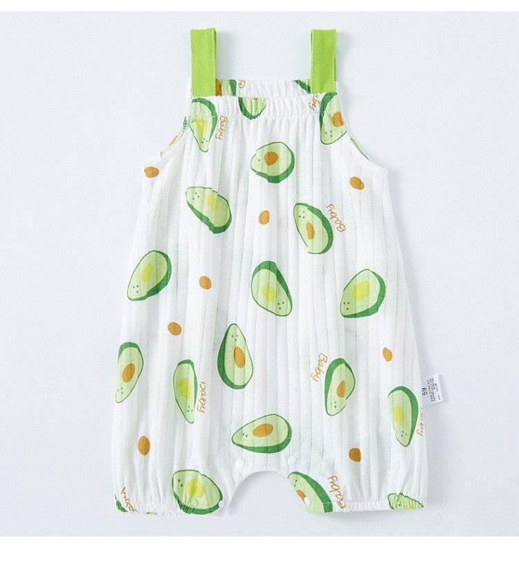 Baby Sling Bag Fart Clothing Baby Sleeveless One-piece - Velora
