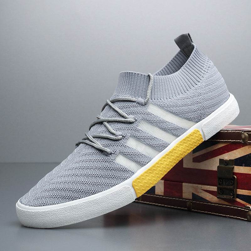 Summer Men''s Shoes Breathable Deodorant Small White Shoes - Velora