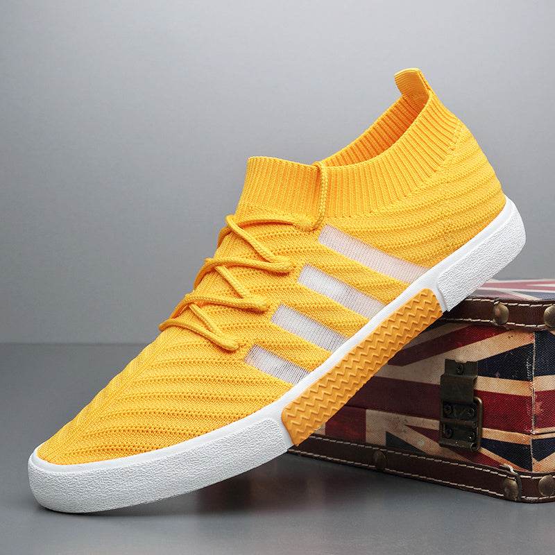 Summer Men''s Shoes Breathable Deodorant Small White Shoes - Velora