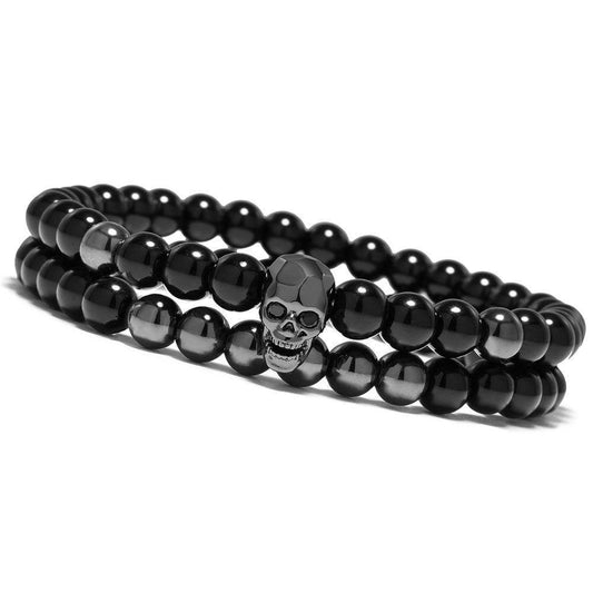 Metal Smile Skull Bracelets - Velora