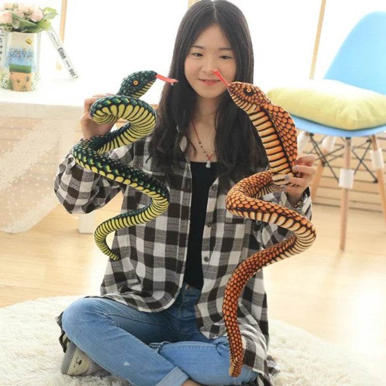 Simulation Cobra Plush Toy - Velora