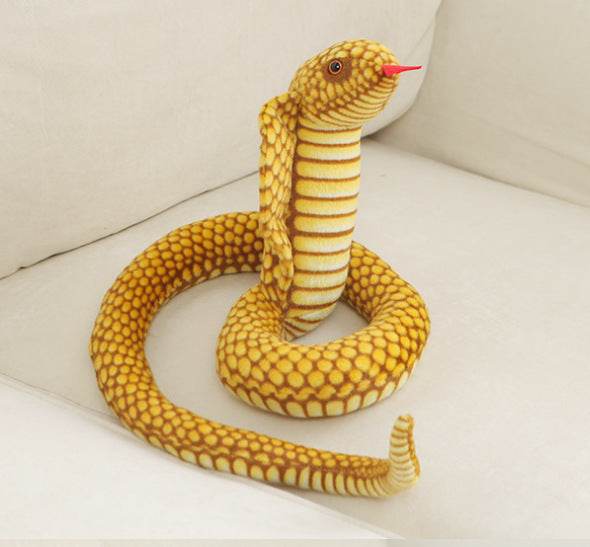 Simulation Cobra Plush Toy - Velora