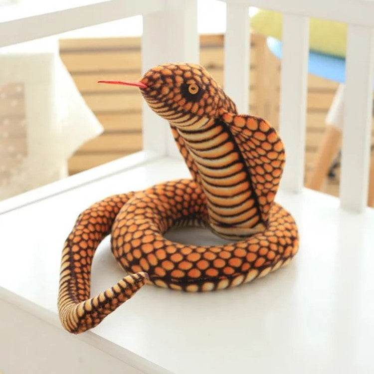 Simulation Cobra Plush Toy - Velora