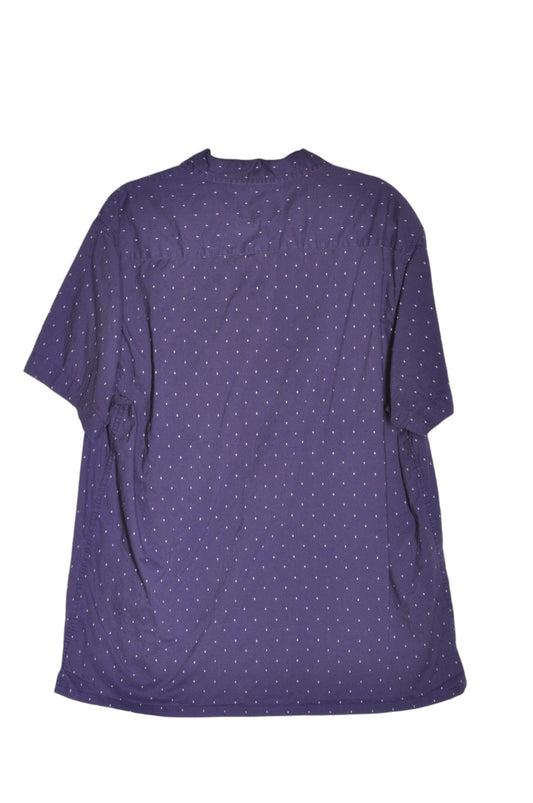 URBAN HERITAGE Men Button Down Tops Regular fit in Purple - XL - Velora