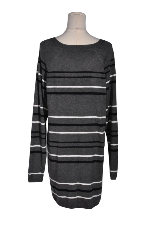 STORK & BABE Women Shirt Dresses Regular fit in Gray - L - Velora