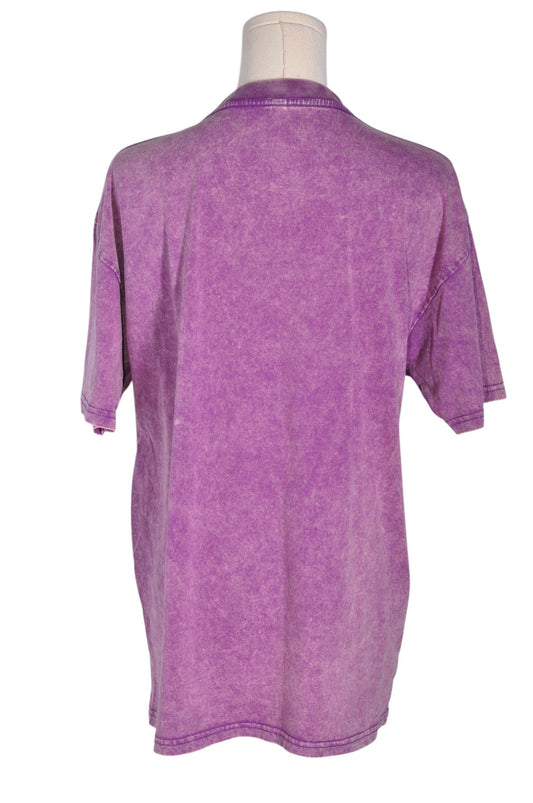 UNBRANDED Women T-Shirts Regular fit in Purple - S - Velora