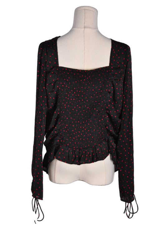 H&M Women Blouses Regular fit in Black - XL - Velora