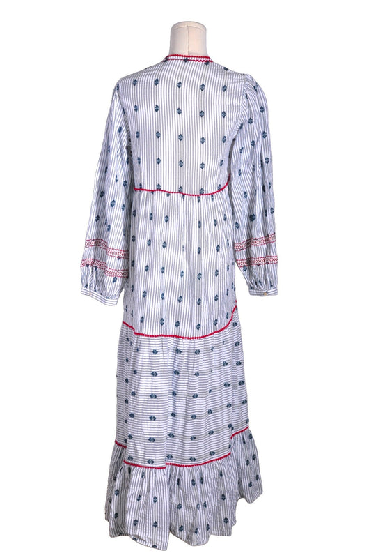 ZARA Women Maxi Dresses Regular fit in Blue - XS - Velora