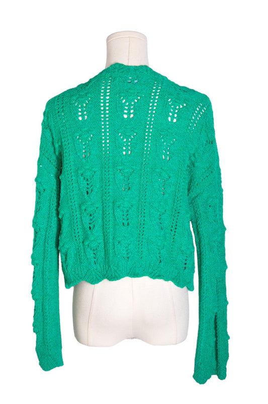 PRIMARK Women Knit Tops Regular fit in Green - M - Velora