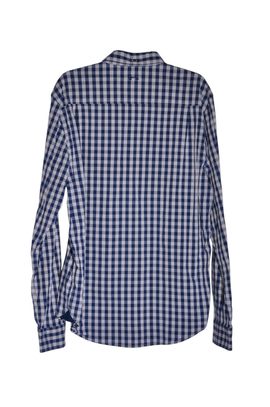 UNDER ARMOUR Men Button Down Tops Regular fit in Blue - XL - Velora