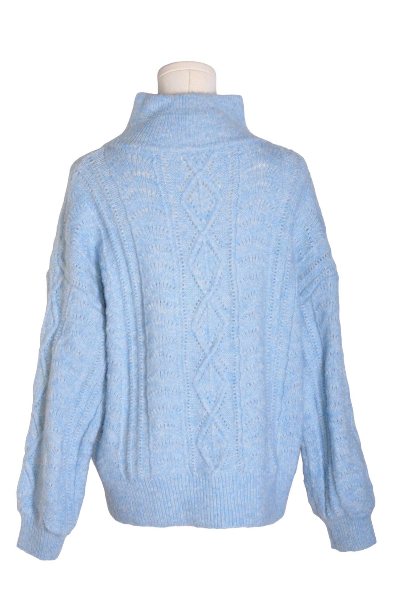 LITTLE LIES Women Turtleneck Tops Regular fit in Blue - L - Velora