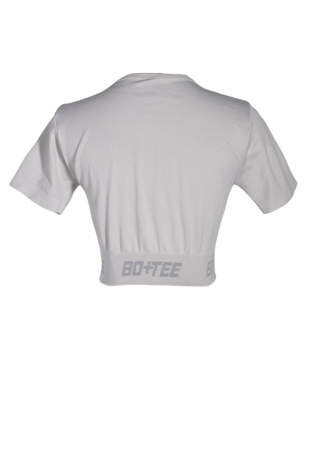 BO + TEE Women Crop Tops Regular fit in Gray - M - Velora