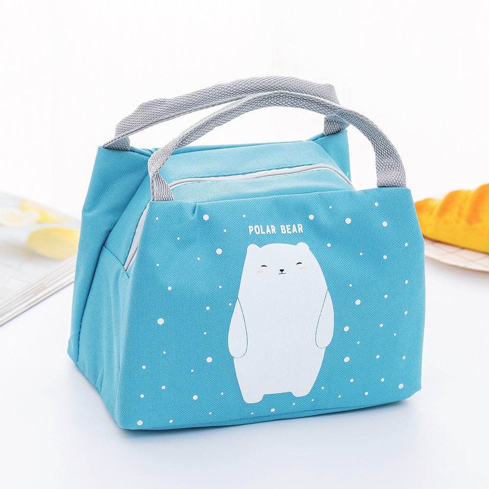 Portable Small Lunch Box Bag – Insulated Tote for Kids & Adults - Velora