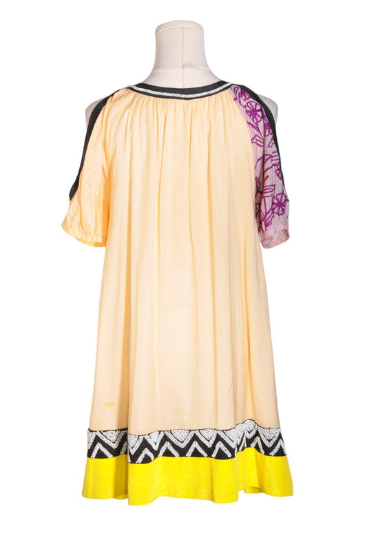 UNBRANDED Women Drop Waist Dresses Regular fit in Beige - 0 - Velora