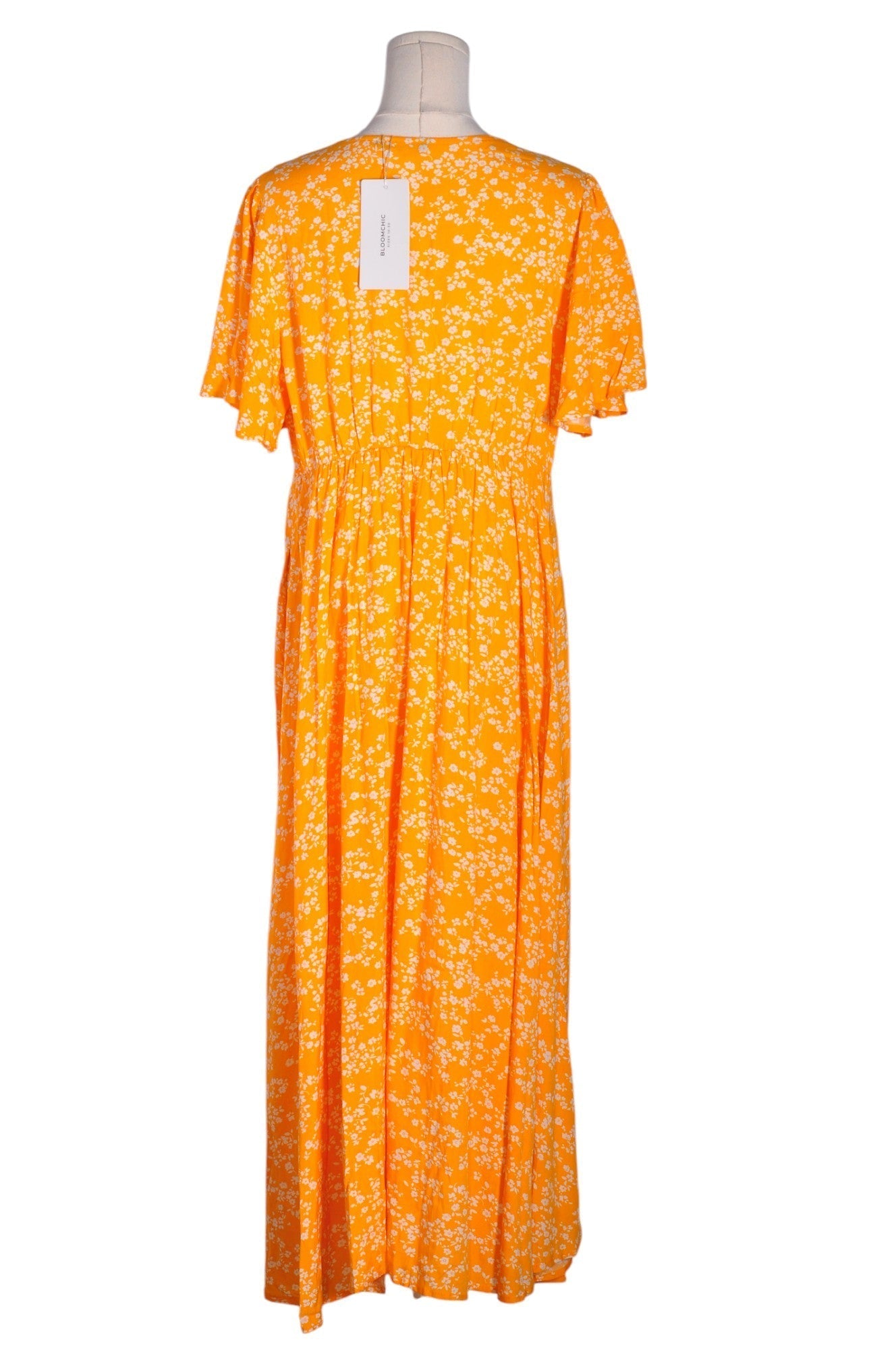 BLOOM CHIC Women Maxi Dresses Regular fit in Yellow - 12 - Velora