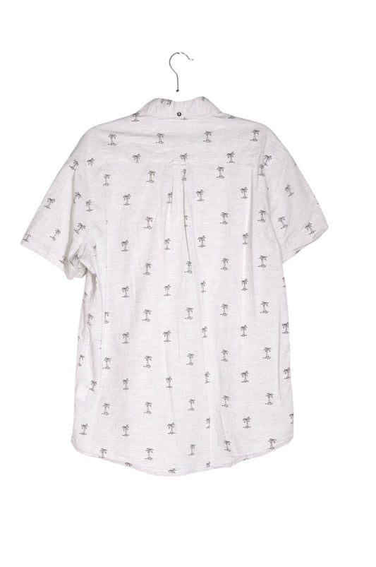 ZOO YORK Men Button Down Tops Regular fit in Gray - L - Velora