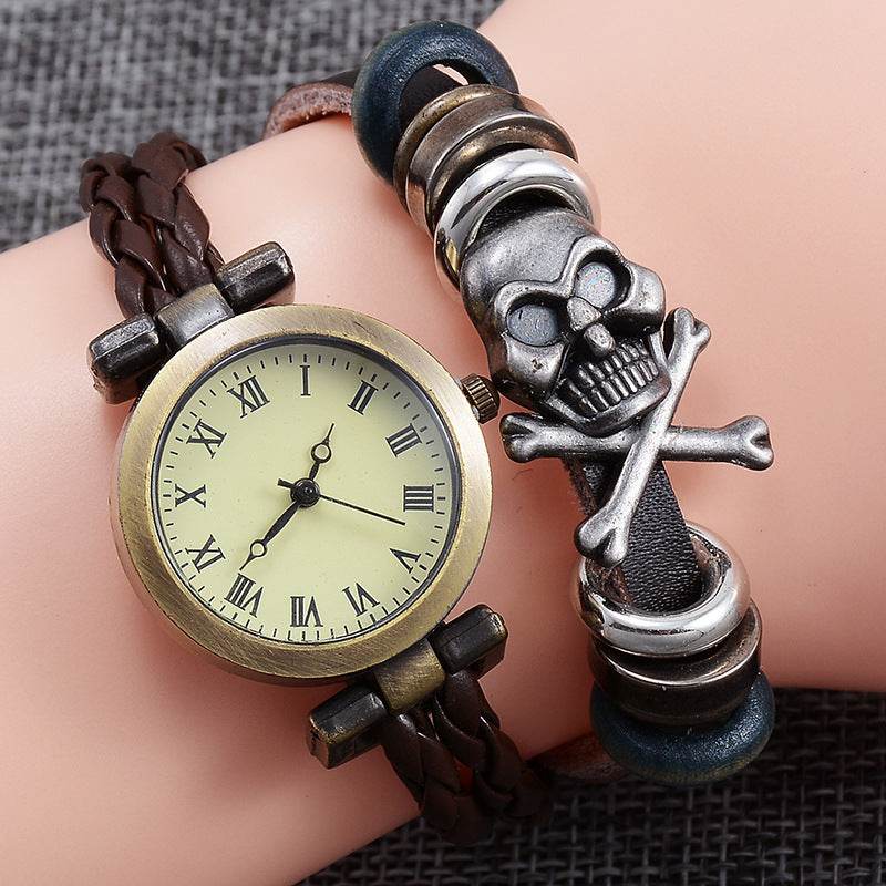 Vintage Craft Bracelet Watch Women's Fashion Twist - Velora