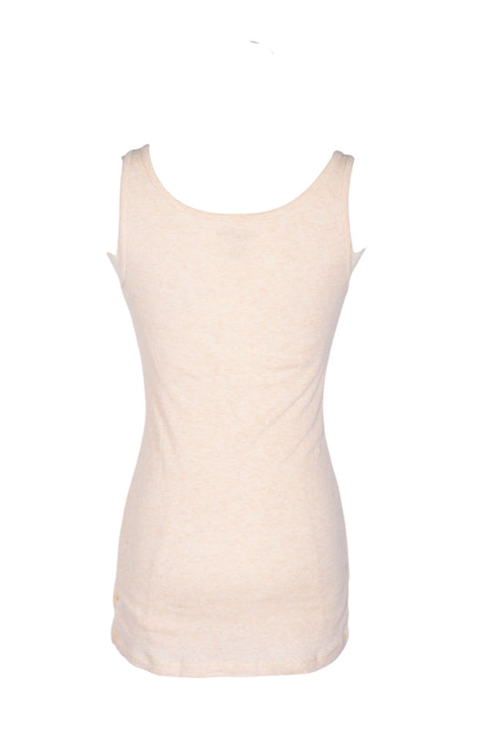 MOSSIMO Women Tank Tops Regular fit in Beige - M - Velora