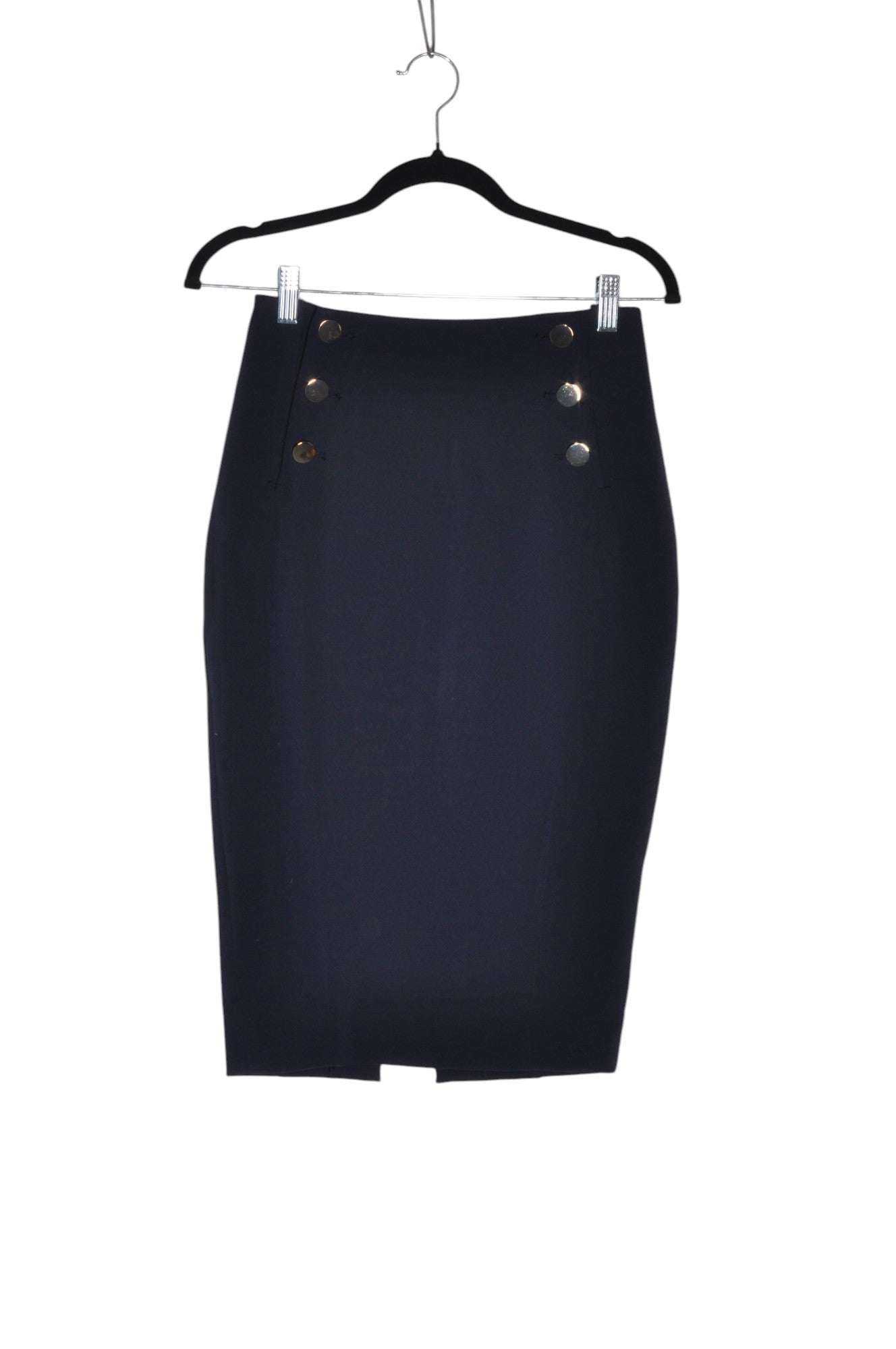 H&M Women Pencil Skirts Regular fit in Blue - 4 - Velora