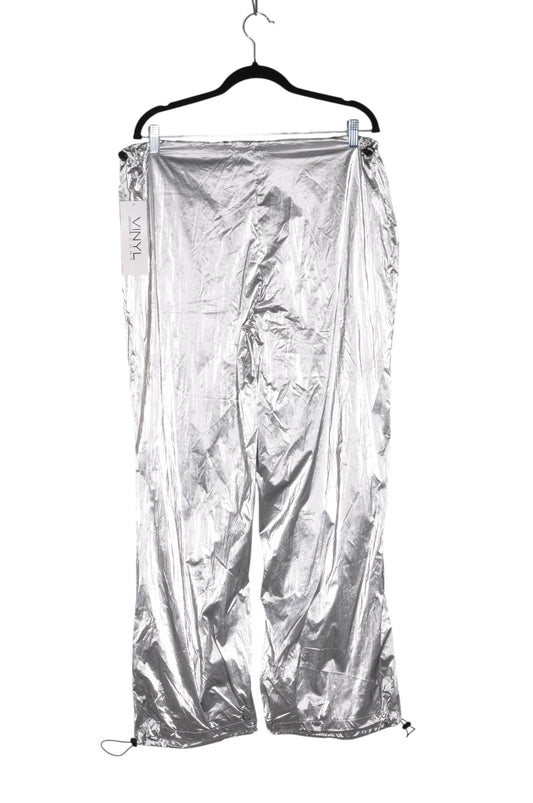 VINYL ICONS Women Work Pants Regular fit in Gray - S, M - Velora