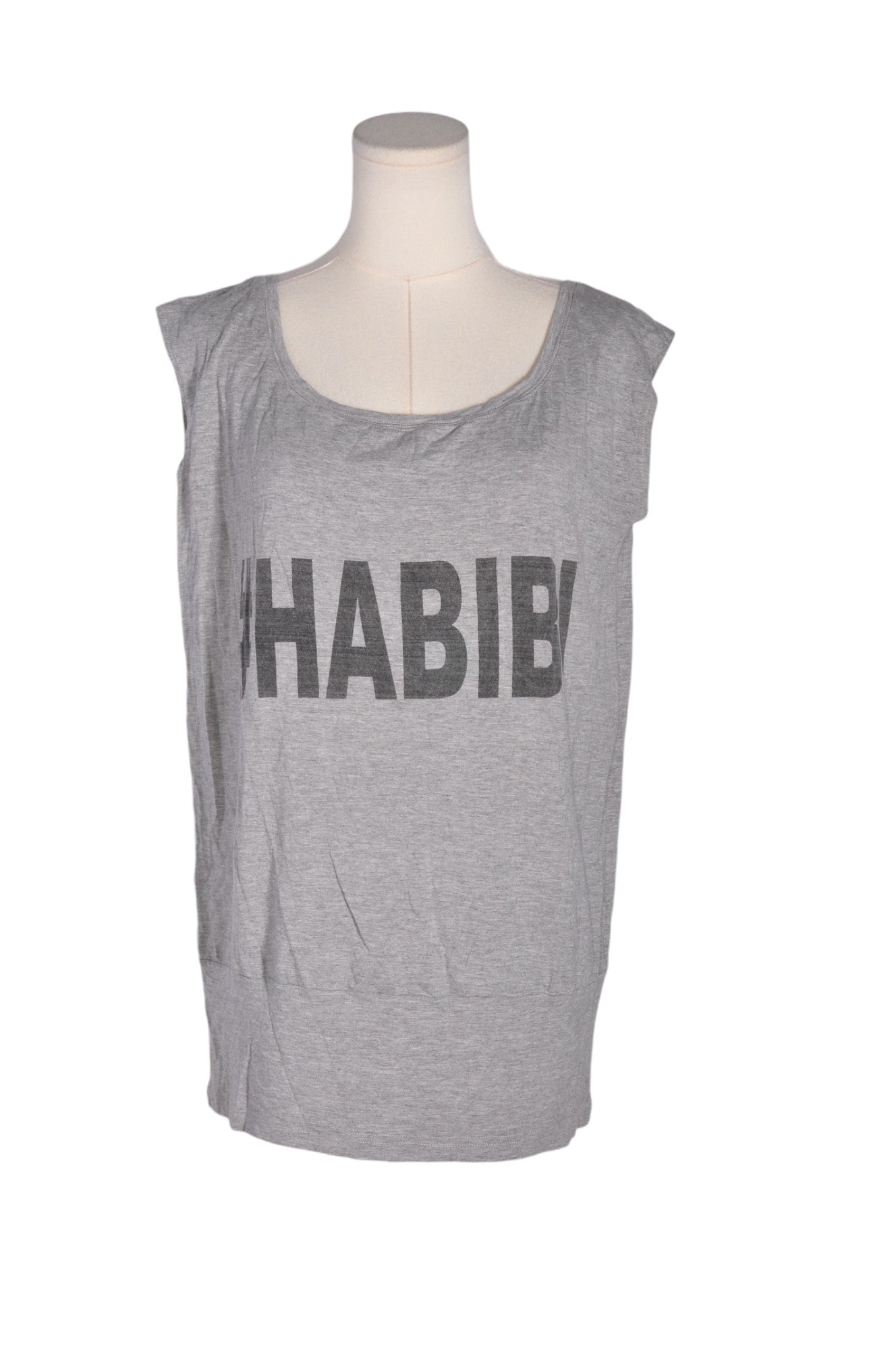 UNBRANDED Women Tank Tops Regular fit in Gray - L - Velora