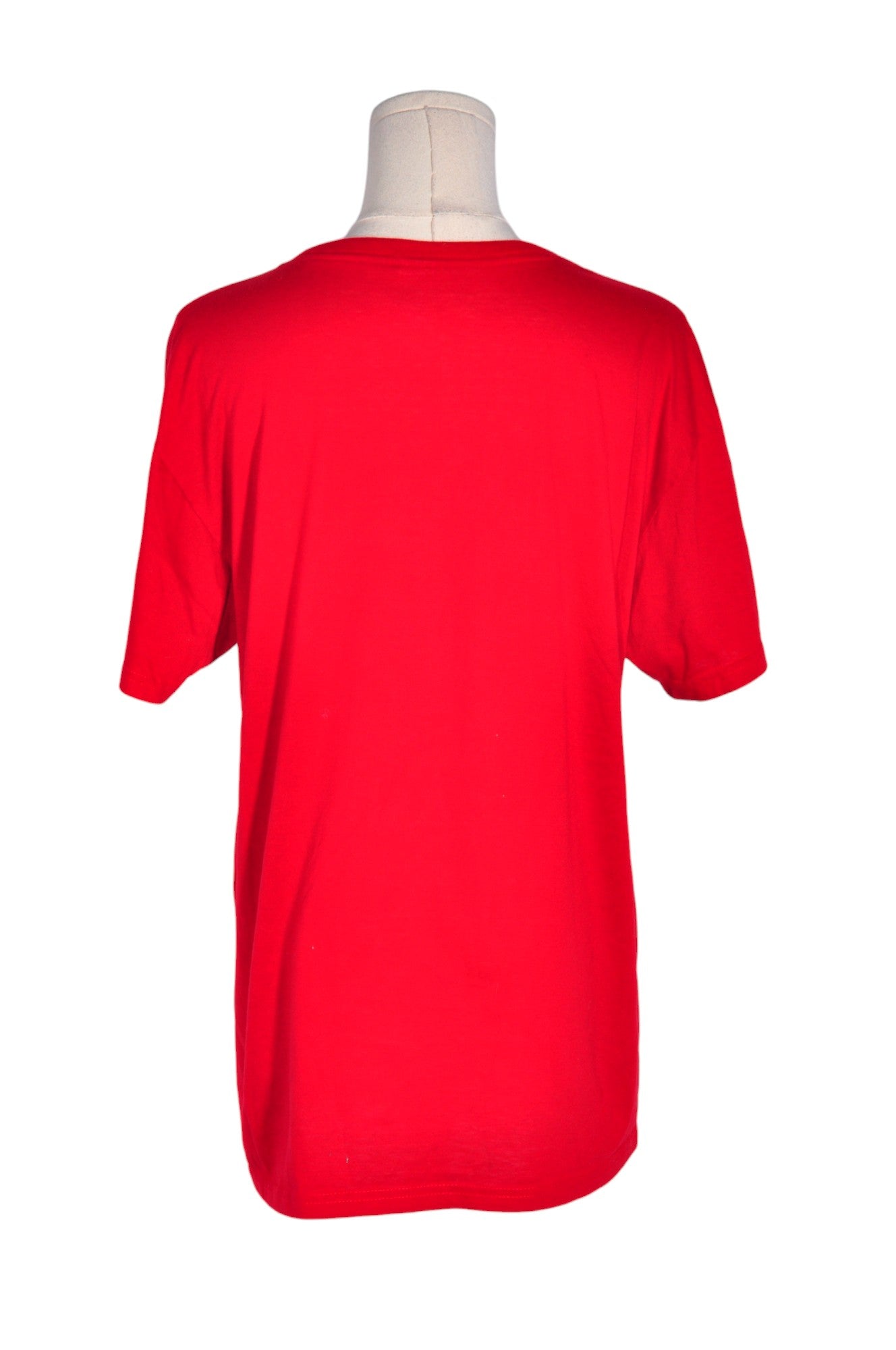 UNBRANDED Women T-Shirts Regular fit in Red - XL - Velora