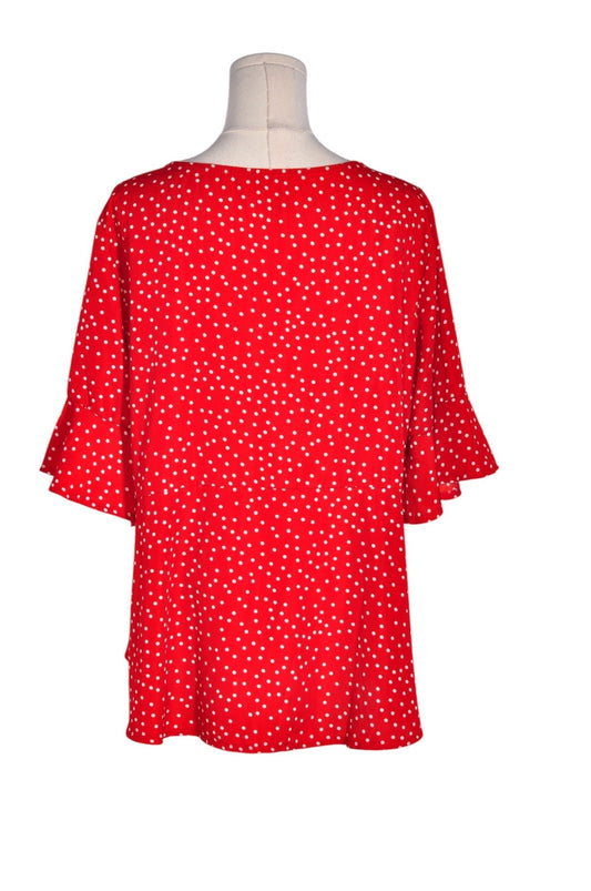 UNBRANDED Women Blouses Regular fit in Red - XL - Velora