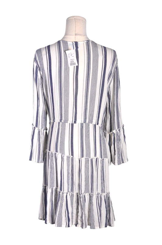 BLUE ISLAND Women Wrap Dresses Regular fit in White - M - Velora