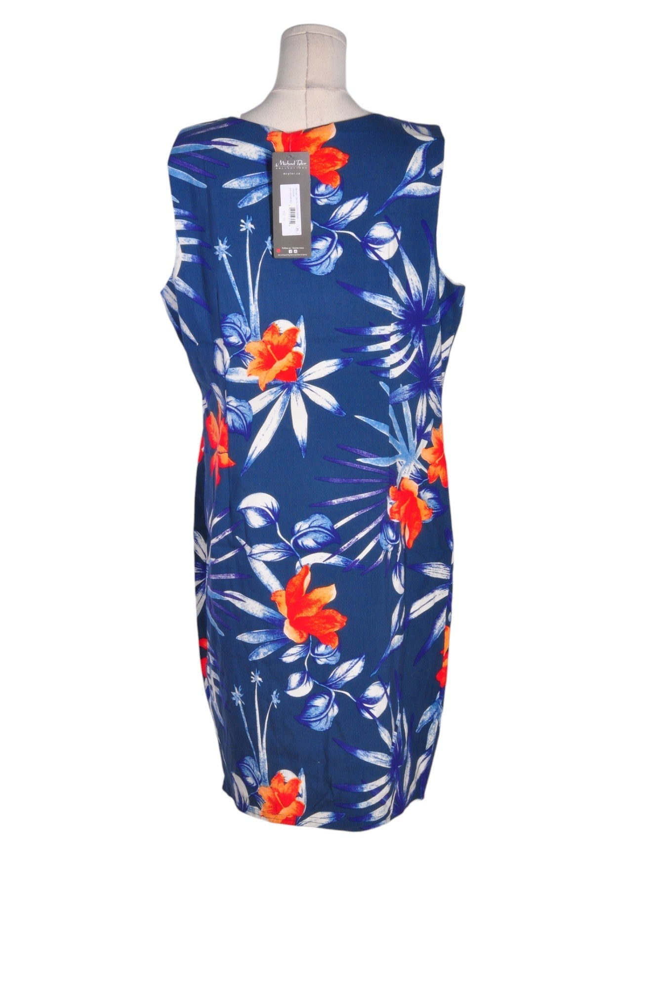 MICHAEL TYLER Women Drop Waist Dresses Regular fit in Blue - XL - Velora