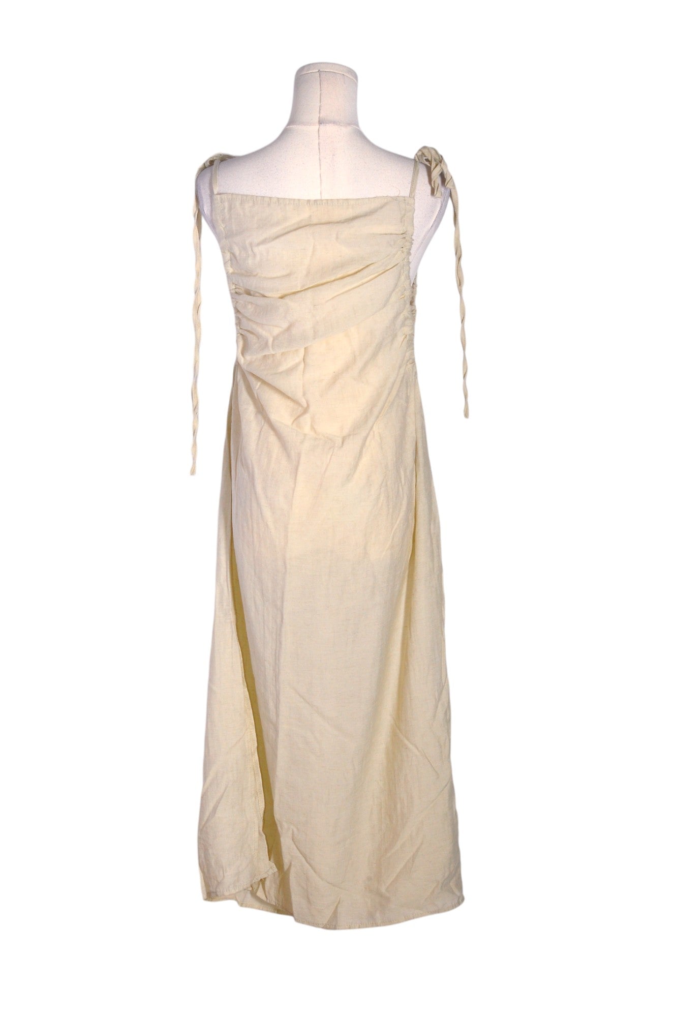 UNBRANDED Women Maxi Dresses Regular fit in Yellow - S Koop