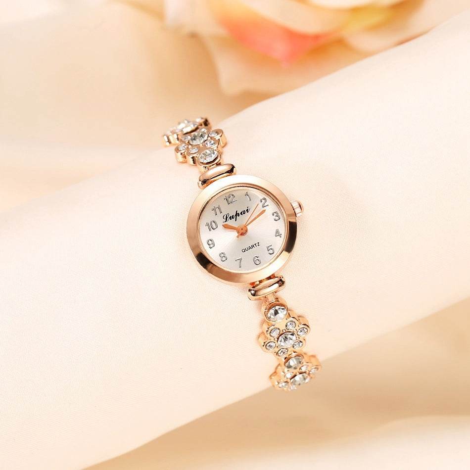 Ladies flower bracelet watch - Velora