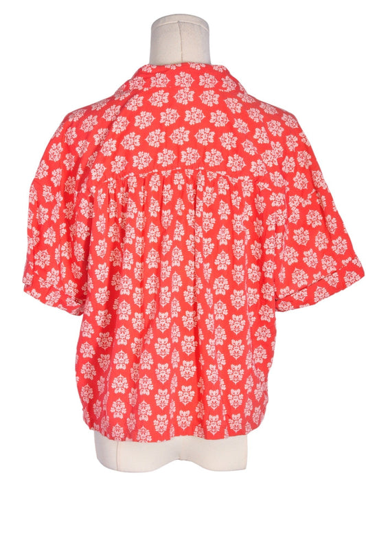 OLD NAVY Women Button Down Tops Regular fit in Red - M - Velora