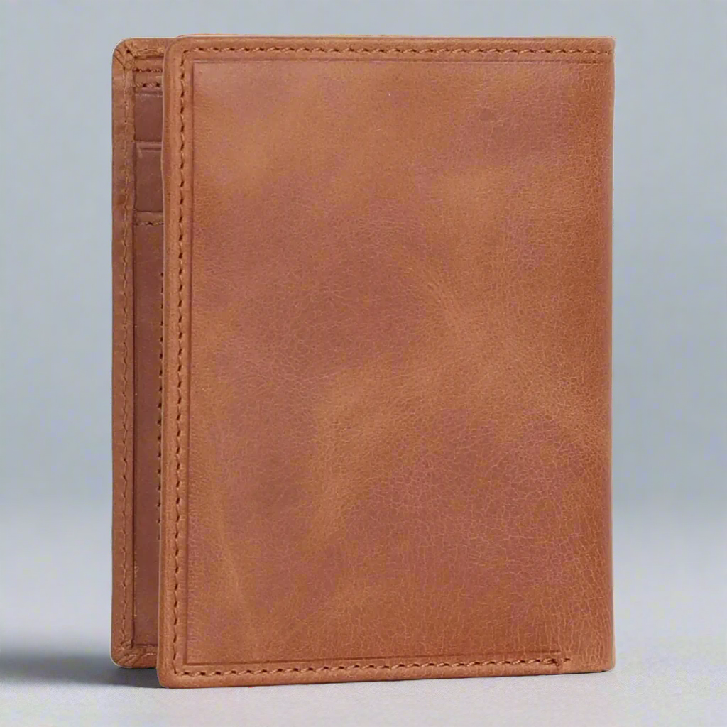MET Men’s Upright Leather Wallet Boutique of Leathers/Open Road