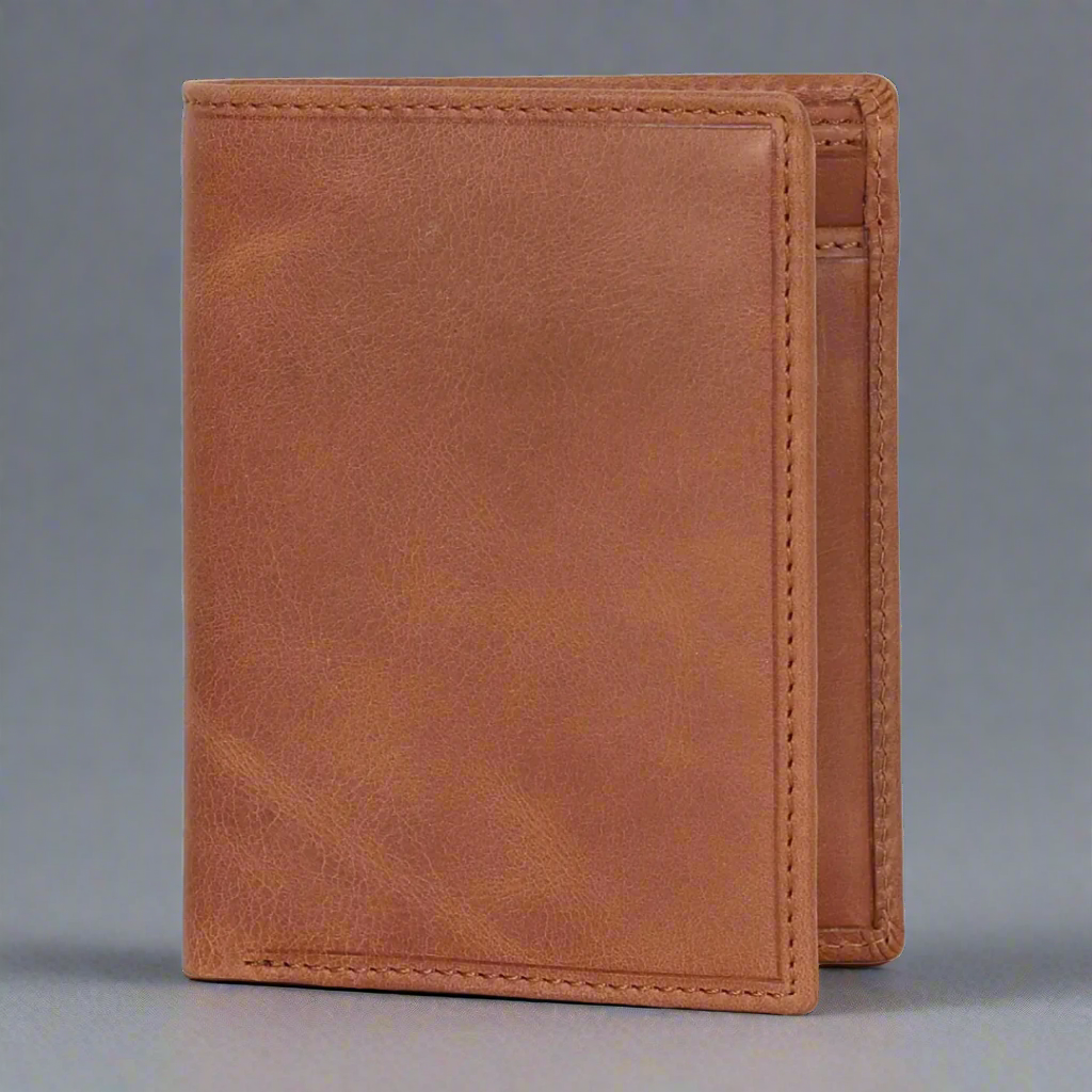 MET Men’s Upright Leather Wallet Boutique of Leathers/Open Road